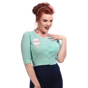 💸 SOLD 💸 Collectif Ice Cream Cardigan Sweater